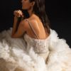 2021 Wona Concept Ballgown with Sweetheart Neckline made of Tulle fabrice, Size Smal" alt=" uy Sell Wedding Dress Online Dubai UAE BRAND NEW Champagne Coloured Collection 2021 Wona Concept Ballgown with Sweetheart Neckline made of Tulle fabrice, Size Smal ">