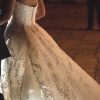Buy Sell Wedding Dress Dubai UAE Gorgeous Custom Made Elie Saab A-Line Dress with strapless sweetheart neckline. Size UK 8, Small